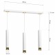 Milagro Lampa wisząca DANI WHITE/GOLD 3xGU10 MLP6236