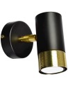 Milagro Kinkiet DANI BLACK/GOLD 1xGU10 MLP6237