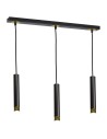 Milagro Lampa wisząca DANI BLACK/GOLD 3xGU10 MLP6240