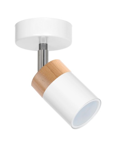 Milagro Wall lamp JOKER WHITE/WOOD 1xGU10 MLP6299 - product 2