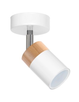 Milagro Kinkiet JOKER WHITE/WOOD 1xGU10 MLP6299 - produkt 2