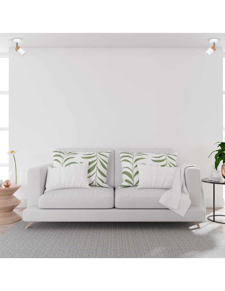 Adjustable ceiling lamps - spots - Milagro Wall lamp JOKER WHITE/WOOD 1xGU10 MLP6299 - product kolory-swiatla.pl 3