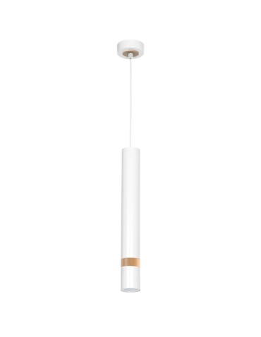 Milagro JOKER WHITE/WOOD 1xGU10 pendant lamp MLP6301 - product 2