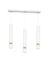 Milagro Lampa wisząca JOKER WHITE/WOOD 3xGU10 MLP6302