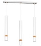 Pendant lamps - Milagro JOKER WHITE/WOOD 3xGU10 pendant lamp MLP6302 - product 10