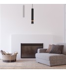 Milagro Lampa wisząca JOKER BLACK/WOOD 1xGU10 MLP6305