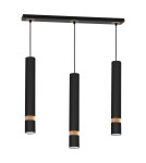 Milagro Lampa wisząca JOKER BLACK/WOOD 3xGU10 MLP6306 Milagro Lampa wisząca JOKER BLACK/WOOD 3xGU10 MLP6306