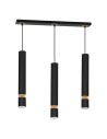 Milagro Lampa wisząca JOKER BLACK/WOOD 3xGU10 MLP6306 Milagro Lampa wisząca JOKER BLACK/WOOD 3xGU10 MLP6306