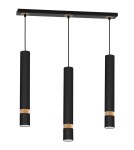 Milagro Lampa wisząca JOKER BLACK/WOOD 3xGU10 MLP6306 Milagro Lampa wisząca JOKER BLACK/WOOD 3xGU10 MLP6306