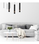 Milagro Lampa wisząca JOKER BLACK/WOOD 3xGU10 MLP6306 Milagro Lampa wisząca JOKER BLACK/WOOD 3xGU10 MLP6306