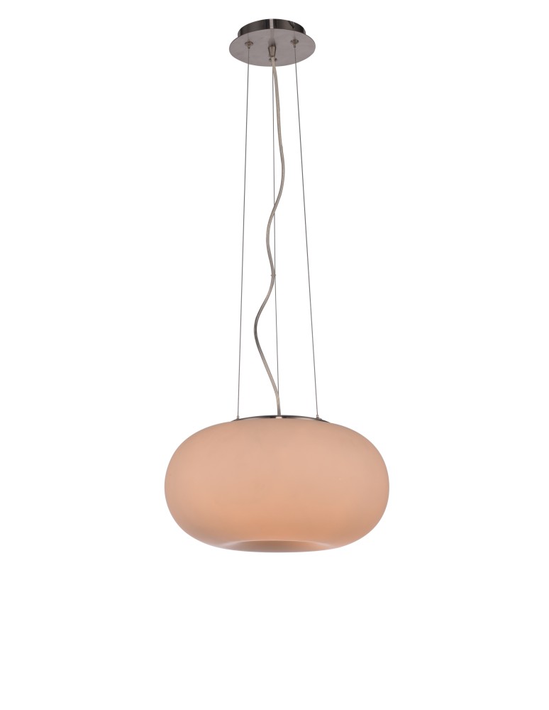 Pendant lamps - Zuma Line INEZ 3x60W E27 230V White RLD93023-3A Pendant. - product kolory-swiatla.pl 1