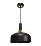 Pendant lamps - Milagro MALMO BLACK/GOLD 1xE27 pendant lamp MLP6198 - product 2