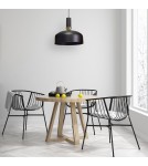 Pendant lamps - Milagro MALMO BLACK/GOLD 1xE27 pendant lamp MLP6198 - product 5