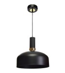 Pendant lamps - Milagro MALMO BLACK/GOLD 1xE27 pendant lamp MLP6198 - product 8