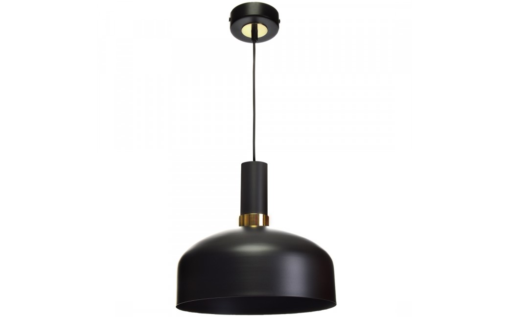 Milagro Lampa wisząca MALMO BLACK/GOLD 1xE27 MLP6198