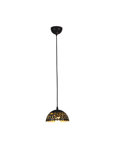 Milagro LISA BLACK 1xE27 18cm pendant lamp ML6135