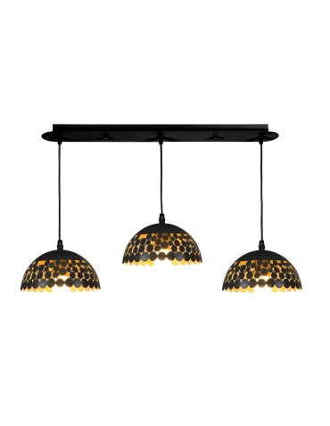 Milagro LISA BLACK 3xE27 pendant lamp ML6136
