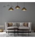 Pendant lamps - Milagro LISA BLACK 3xE27 pendant lamp ML6136 - product 6