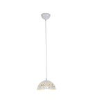 Pendant lamps - Milagro LISA WHITE 1xE27 18cm pendant lamp ML6138 - product 1