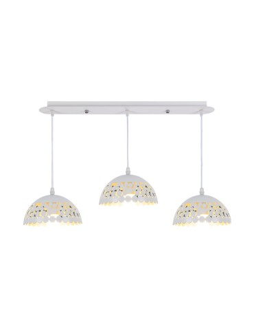 Milagro LISA WHITE 3xE27 pendant lamp ML6139