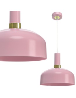 Milagro Lampa wisząca MALMO PINK 1xE27 MLP6199