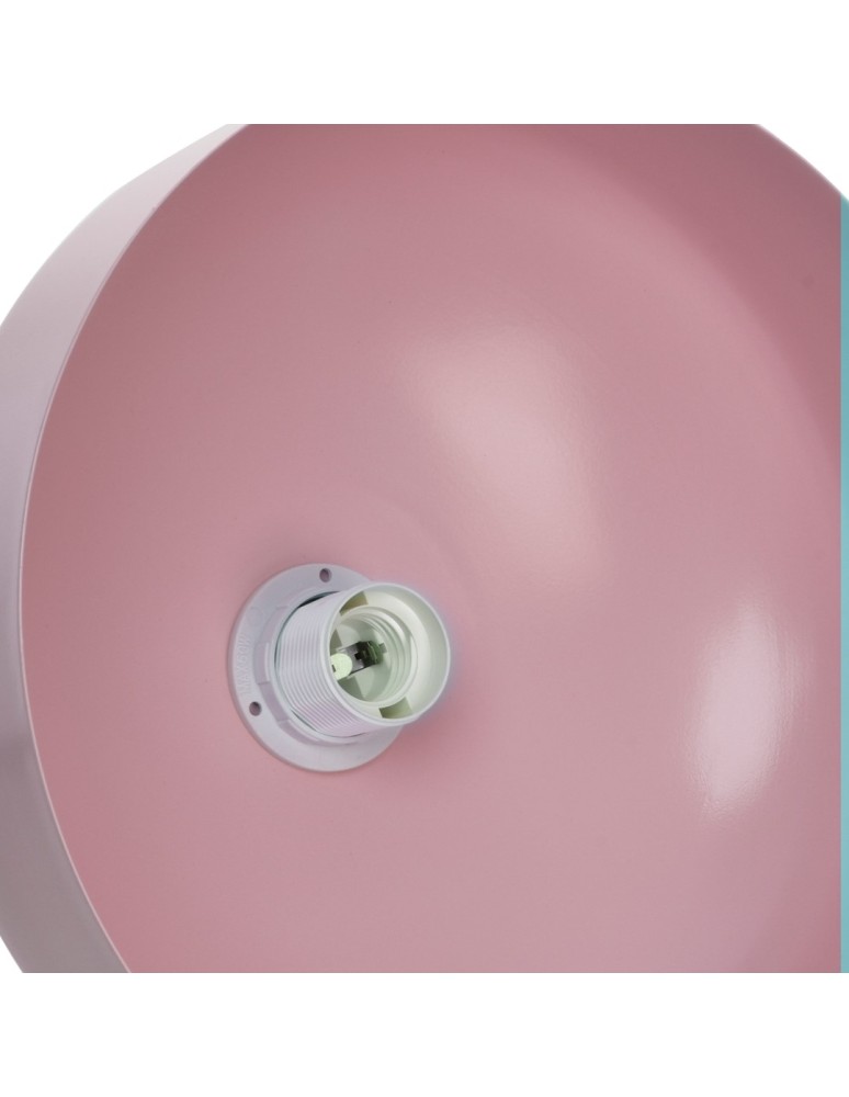 Pink pendant lamps - Milagro MALMO PINK 1xE27 pendant lamp MLP6199 - product kolory-swiatla.pl 3