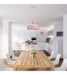 Pink pendant lamps - Milagro MALMO PINK 1xE27 pendant lamp MLP6199 - product 5