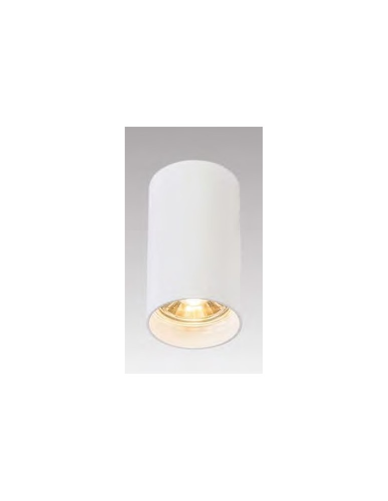 Ceiling luminaires for replaceable light source - Zuma Line TUBA SL 1x50W GU10 230V White 92679 Ceiling light - product kolory-swiatla.pl 1
