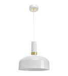 Pendant lamps - Milagro MALMO WHITE/GOLD 1xE27 pendant lamp MLP6197 - product 2