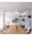 Pendant lamps - Milagro MALMO WHITE/GOLD 1xE27 pendant lamp MLP6197 - product 6