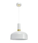 Pendant lamps - Milagro MALMO WHITE/GOLD 1xE27 pendant lamp MLP6197 - product 8