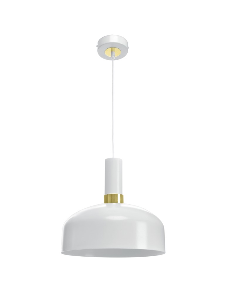 Pendant lamps - Milagro MALMO WHITE/GOLD 1xE27 pendant lamp MLP6197 - product kolory-swiatla.pl 8