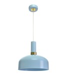 Blue pendant lamps - Milagro MALMO BLUE 1xE27 pendant lamp MLP6201 - product 2