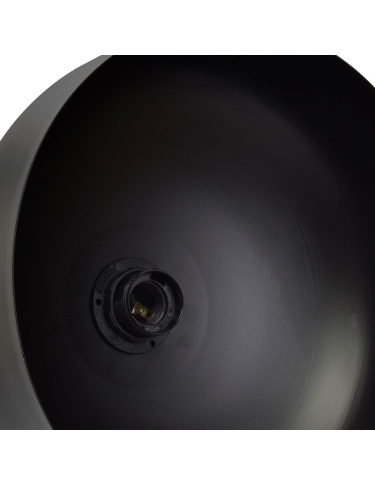 Pendant lamps - Milagro MALMO BLACK/CHROME 1xE27 pendant lamp MLP6203 - product kolory-swiatla.pl 3