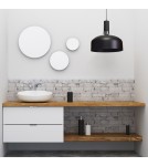 Pendant lamps - Milagro MALMO BLACK/CHROME 1xE27 pendant lamp MLP6203 - product 5