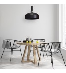 Pendant lamps - Milagro MALMO BLACK/CHROME 1xE27 pendant lamp MLP6203 - product 6