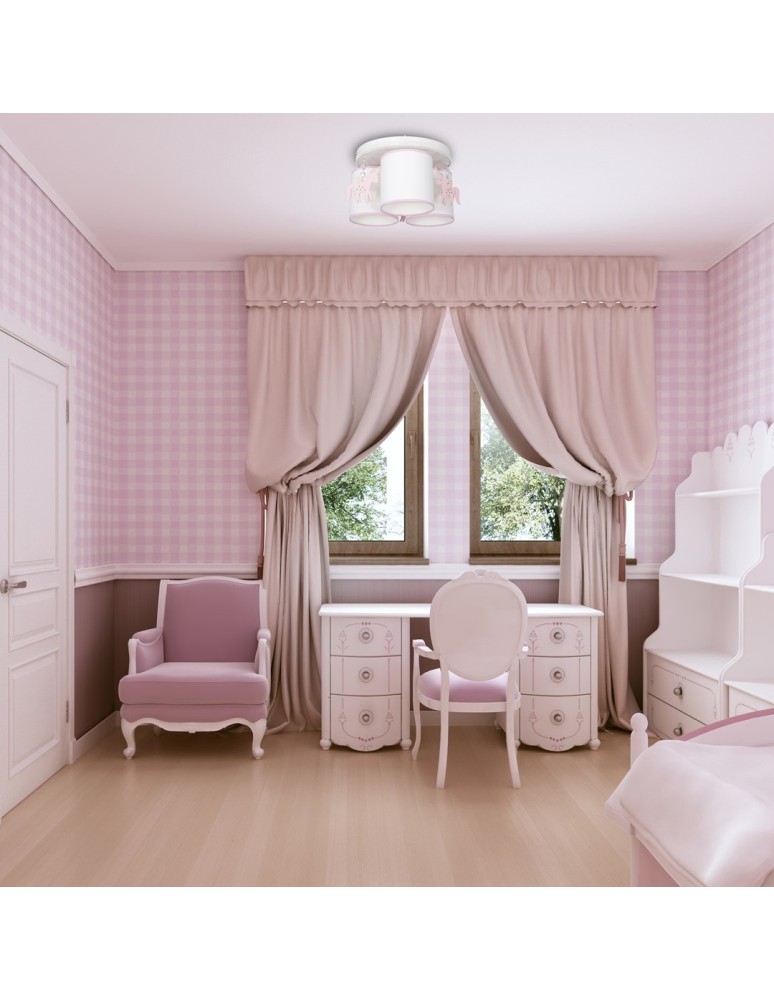 Children's ceiling lamps - Milagro UNI 3xE27 ceiling lamp MLP6493 - product kolory-swiatla.pl 4
