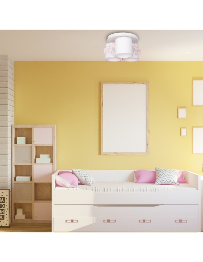 Children's ceiling lamps - Milagro UNI 3xE27 ceiling lamp MLP6493 - product kolory-swiatla.pl 6