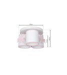 Children's ceiling lamps - Milagro UNI 3xE27 ceiling lamp MLP6493 - product 7