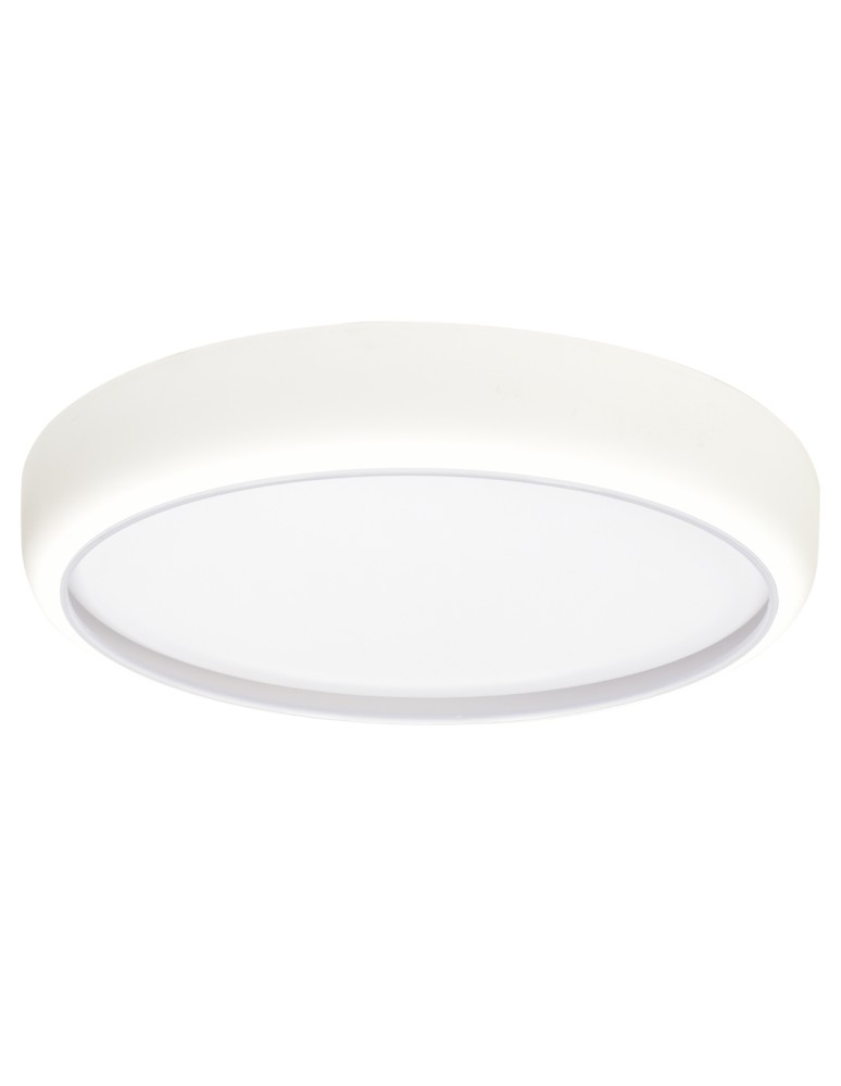 Plafonds with remote control - Milagro Plafond GEA WHITE 36W LED Ø390 mm ML6393 - product kolory-swiatla.pl 1
