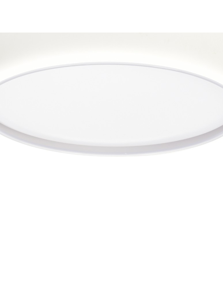 Plafonds with remote control - Milagro Plafond GEA WHITE 36W LED Ø390 mm ML6393 - product kolory-swiatla.pl 3