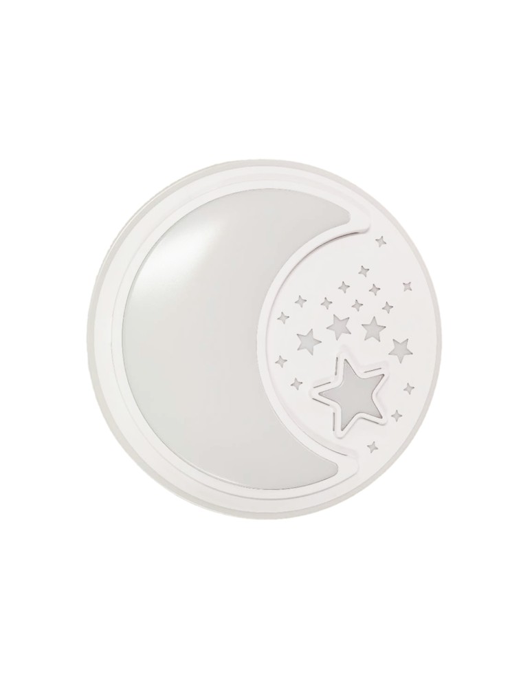 Children's ceiling lamps - Milagro Plafond NOTE WHITE 40W LED Ø480 mm ML6182 - product kolory-swiatla.pl 2