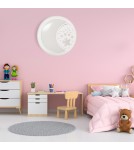 Children's ceiling lamps - Milagro Plafond NOTE WHITE 40W LED Ø480 mm ML6182 - product 6