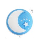 Children's ceiling lamps - Milagro Plafond NOTE BLUE 40W LED Ø480 mm ML6183 - product 7