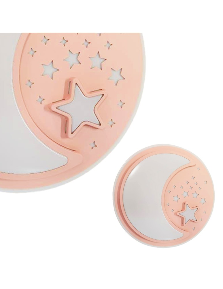 Children's ceiling lamps - Milagro Plafond NOTE PINK 40W LED Ø480 mm ML6184 - product kolory-swiatla.pl 1