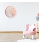 Children's ceiling lamps - Milagro Plafond NOTE PINK 40W LED Ø480 mm ML6184 - product 5