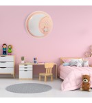 Children's ceiling lamps - Milagro Plafond NOTE PINK 40W LED Ø480 mm ML6184 - product 6