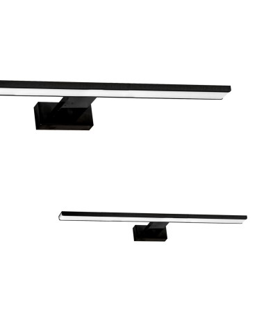 Milagro SHINE BLACK 80cm 15W LED wall lamp ML6336