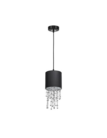 Milagro Lampa wisząca ALMERIA BLACK/SILVER 1xE27 MLP6429 - produkt 2