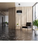 Milagro Lampa wisząca ALMERIA BLACK/CHROME 1xE27 MLP6431